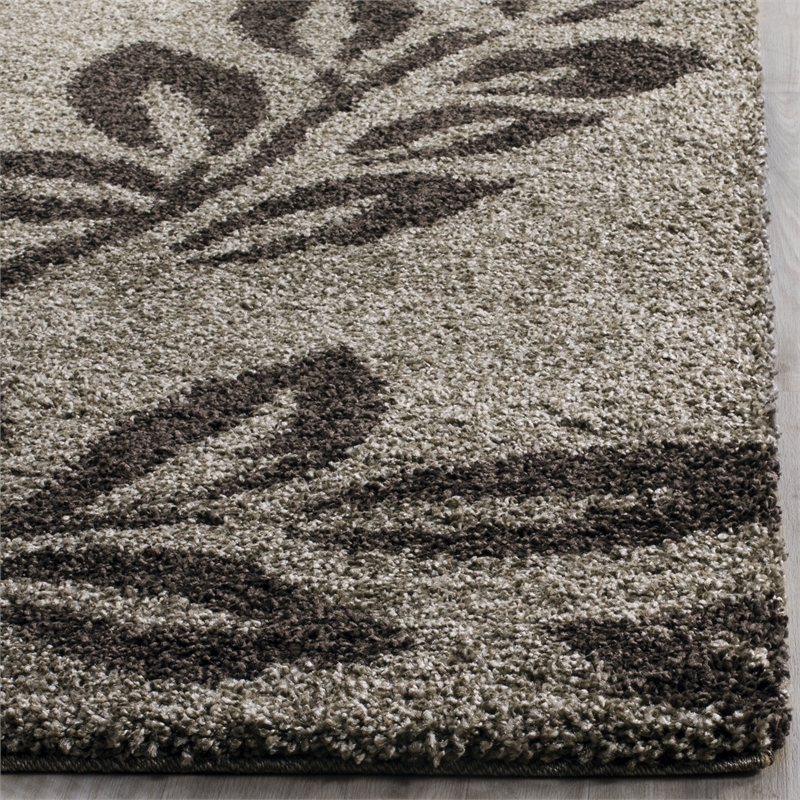 Safavieh Florida Shag 5' Square Power Loomed Rug