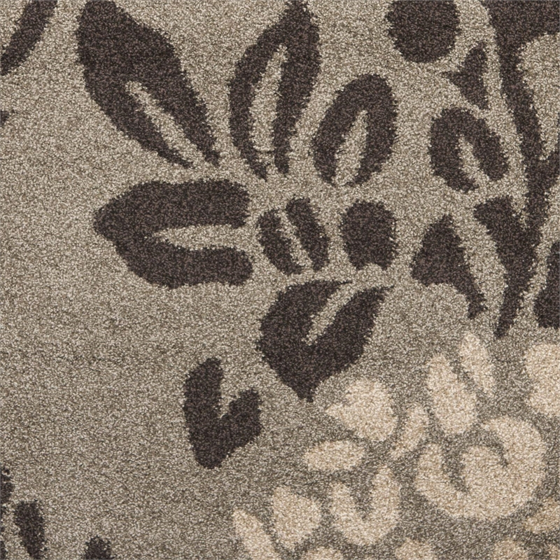 Safavieh Florida Shag 5' Square Power Loomed Rug