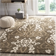 Safavieh Florida Shag 5' Square Power Loomed Rug