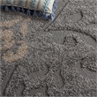 Safavieh Florida Shag 4' Square Power Loomed Rug