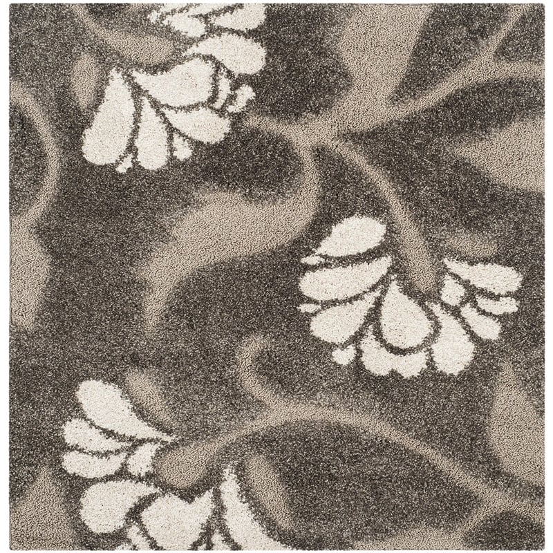 Safavieh Florida Shag 4' Square Power Loomed Rug