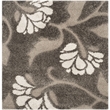 Safavieh Florida Shag 4' Square Power Loomed Rug