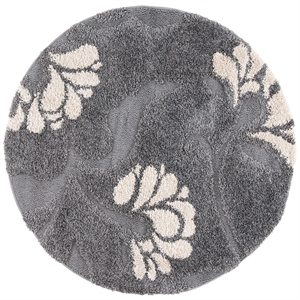 Safavieh Florida Shag 4' Round Power Loomed Rug