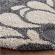 Safavieh Florida Shag 4' Round Power Loomed Rug