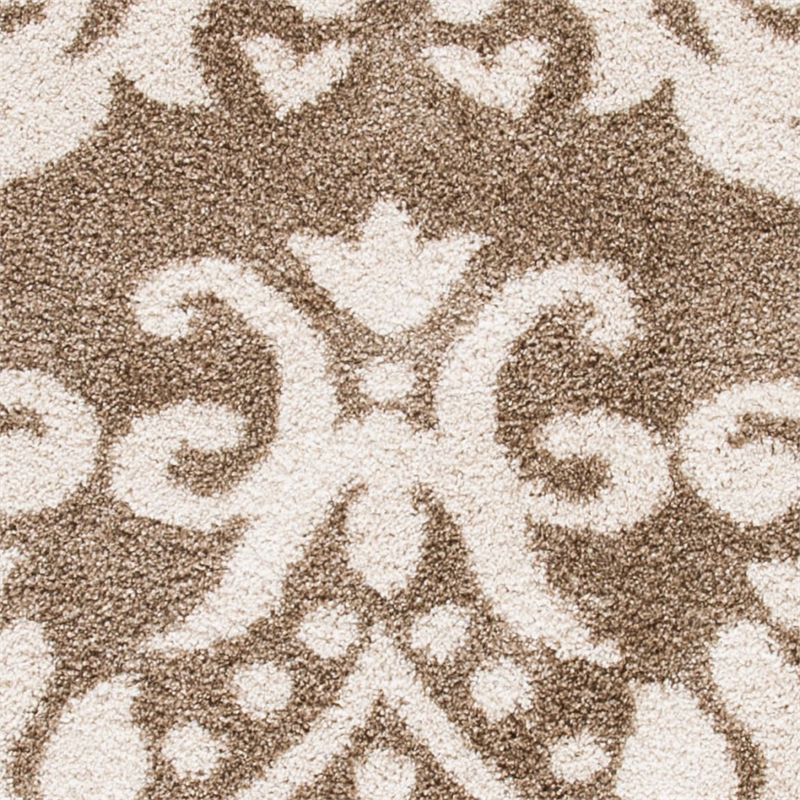 Safavieh Florida Shag 4' Square Power Loomed Rug