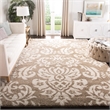 Safavieh Florida Shag 4' Square Power Loomed Rug