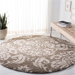 Safavieh Florida Shag 5' Round Power Loomed Rug