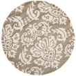 Safavieh Florida Shag 5' Round Power Loomed Rug
