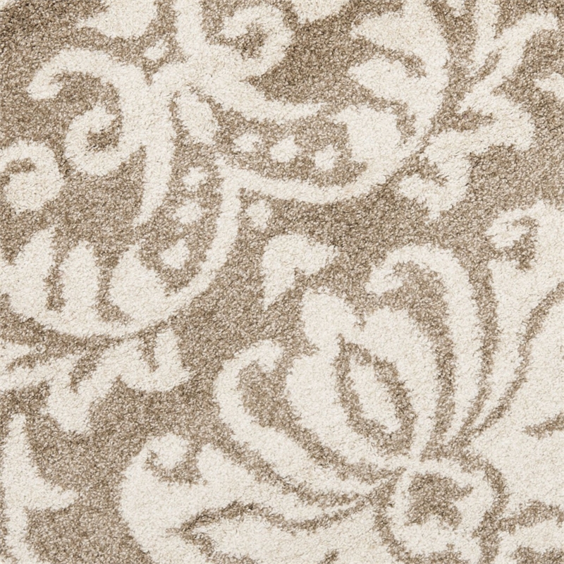 Safavieh Florida Shag 5' Square Power Loomed Rug