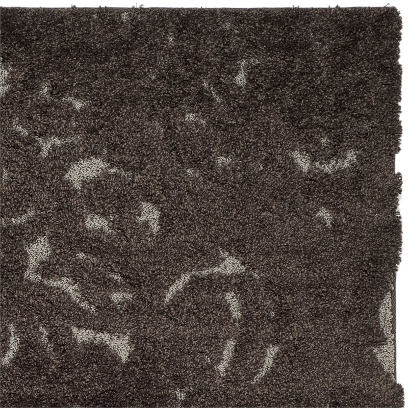 Safavieh Florida Shag 4' Square Power Loomed Rug