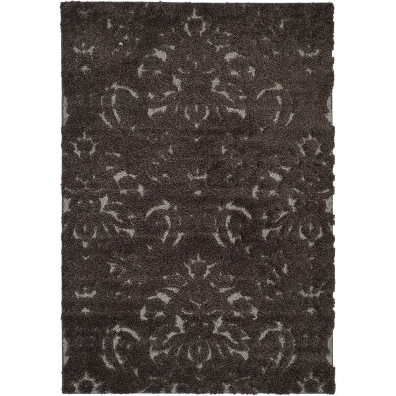 Safavieh Florida Shag 4' Square Power Loomed Rug