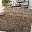 Safavieh Florida Shag 6' X 9' Power Loomed Rug in Smoke and Beige