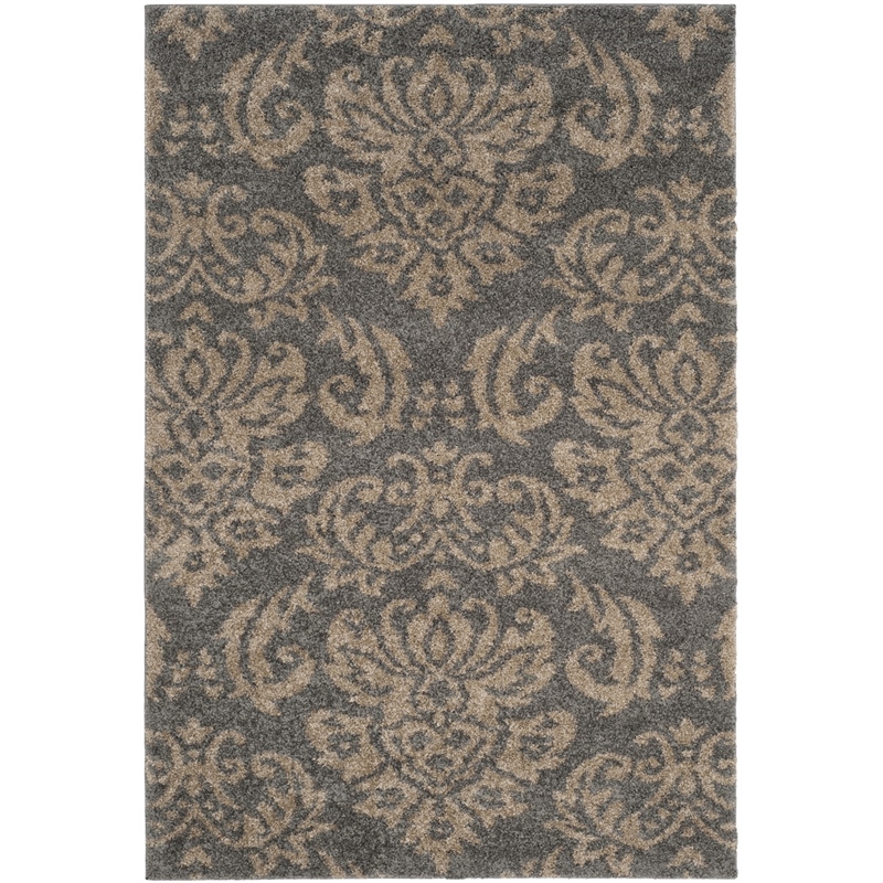 Safavieh Florida Shag 4' Round Power Loomed Rug