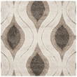 Safavieh Florida Shag 4' Square Power Loomed Rug