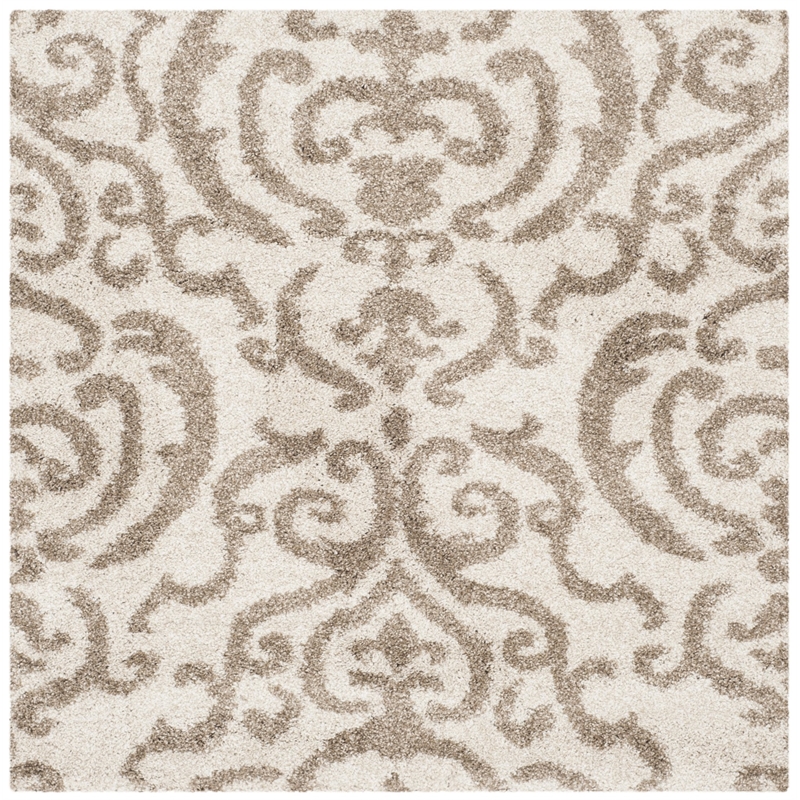 Safavieh Florida Shag 5' Square Power Loomed Rug