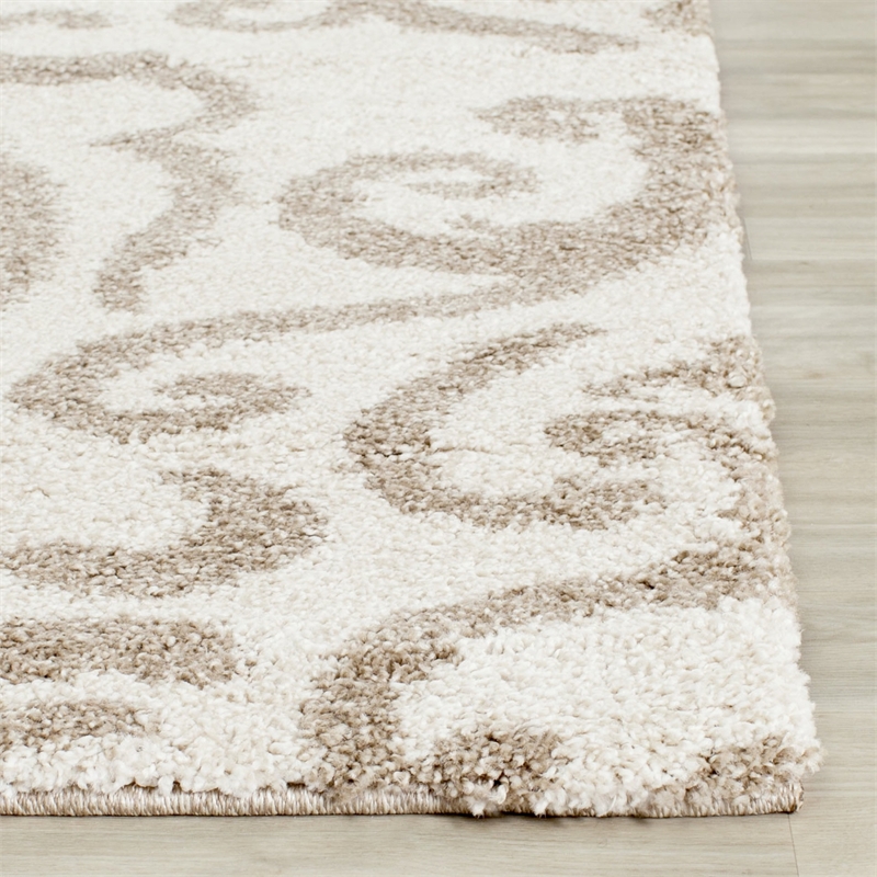 Safavieh Florida Shag 5' Square Power Loomed Rug