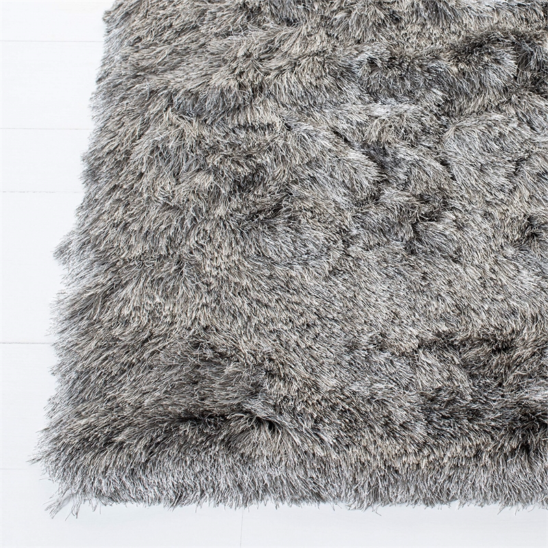 Safavieh Paris Shag 11' X 15' Hand Tufted Polyester Rug in Ivory