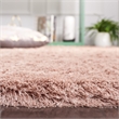 Safavieh Paris Shag 5' X 8' Hand Tufted Polyester Rug in Chocolate