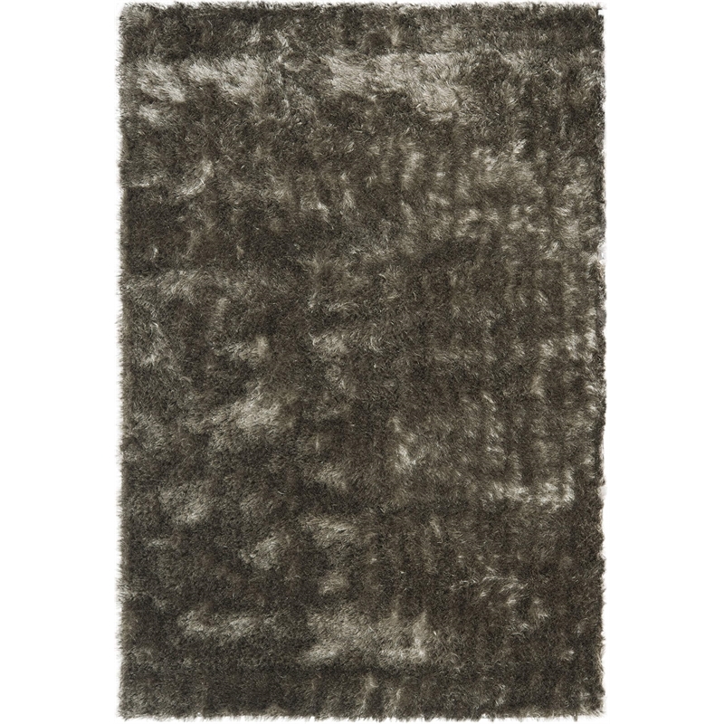 Safavieh Paris Shag 11' X 15' Hand Tufted Polyester Rug in Silver