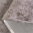 Safavieh Paris Shag 9' Square Hand Tufted Polyester Rug in Sable
