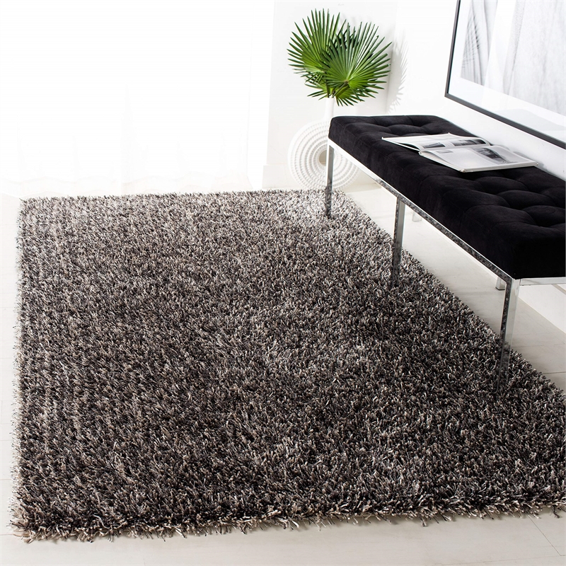Safavieh Paris Shag 5' Square Hand Tufted Rug