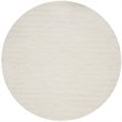 Safavieh 3D Shag 6' Round Hand Tufted Rug in Pearl