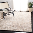Safavieh Shag 9' X 12' Handmade Rug in White and Beige