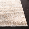 Safavieh Shag 9' X 12' Handmade Rug in White and Beige