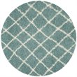 Safavieh Dallas Shag 6' Round Power Loomed Rug