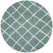 Safavieh Dallas Shag 6' Round Power Loomed Rug