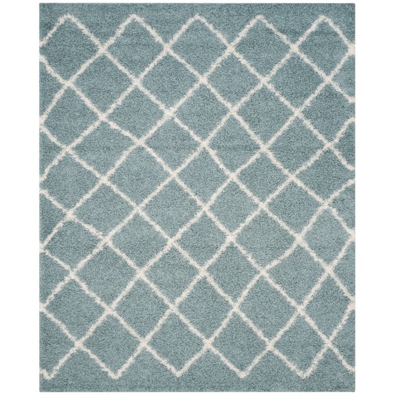 Safavieh Dallas Shag 6' Square Power Loomed Rug