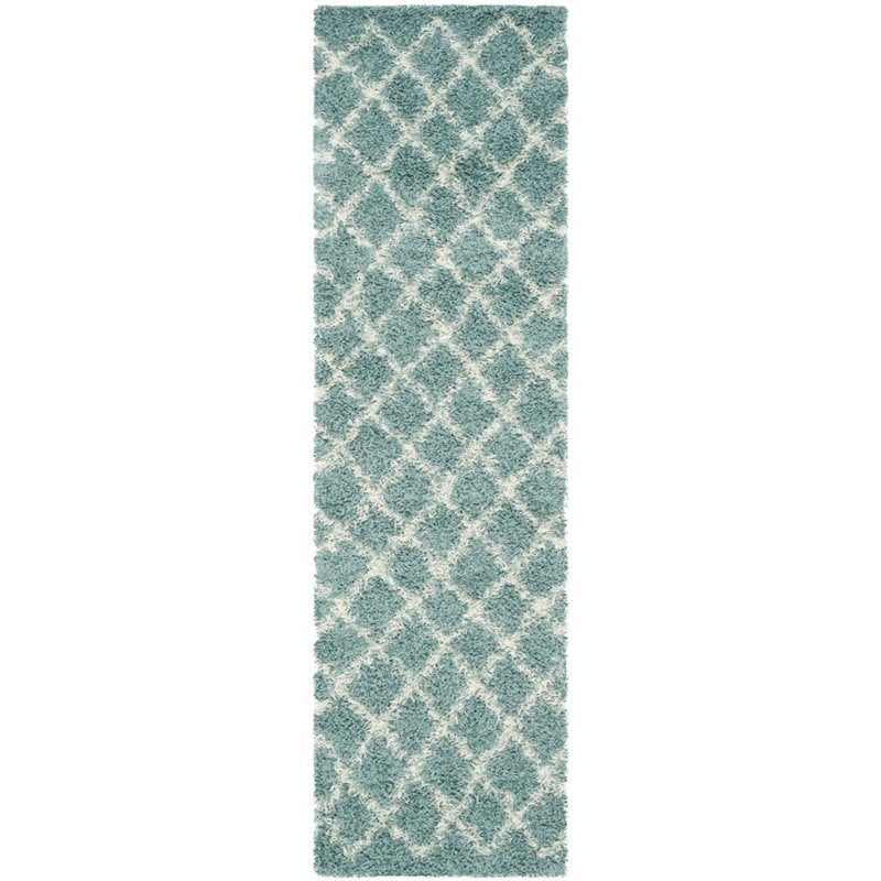 Safavieh Dallas Shag 6' Square Power Loomed Rug