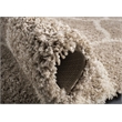 Safavieh Hudson Shag 5' X 7' Power Loomed Rug in Gray and Ivory