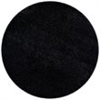 Safavieh Laguna Shag 3' X 5' Power Loomed Polypropylene Rug in Black
