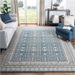 Safavieh Sofia 8' X 10' Power Loomed Rug in Blue and Beige