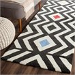 Safavieh Soho 2' X 3' Hand Tufted Wool Rug in Beige and Charcoal
