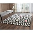 Safavieh Soho 2' X 3' Hand Tufted Wool Rug in Beige and Charcoal