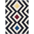 Safavieh Soho 5' X 8' Hand Tufted Wool Rug in Beige and Charcoal