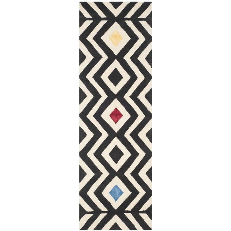 Safavieh Soho 6' Square Hand Tufted Wool Rug