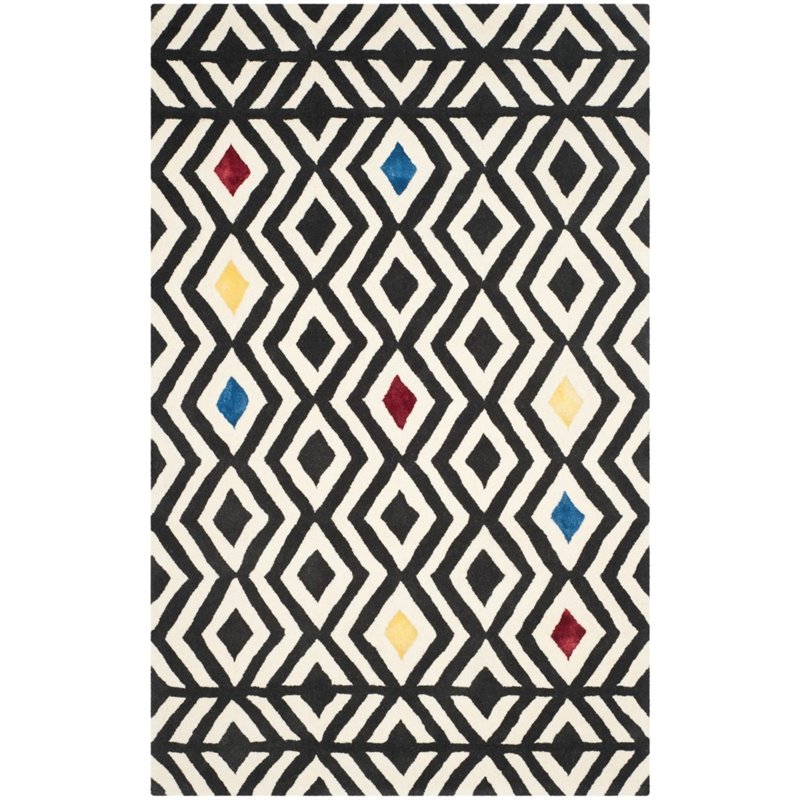 Safavieh Soho 6' Square Hand Tufted Wool Rug