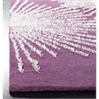 Safavieh Soho 2' X 3' Hand Tufted Wool Rug in Purple and Ivory