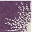 Safavieh Soho 2' X 3' Hand Tufted Wool Rug in Purple and Ivory