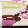 Safavieh Soho 5' X 8' Hand Tufted Wool Rug in Ivory and Pink