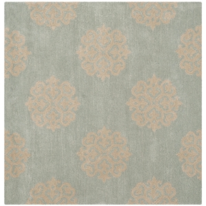 Safavieh Soho 4' Square Hand Tufted Wool Rug