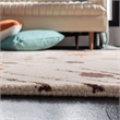 Safavieh Soho 8' Square Hand Tufted Wool Rug in Ivory