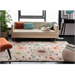 Safavieh Soho 8' Square Hand Tufted Wool Rug in Ivory