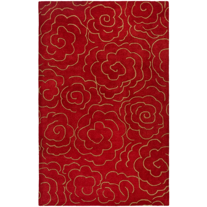 Safavieh Soho 6' X 9' Hand Tufted Wool Rug in Beige