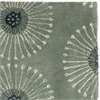 Safavieh Soho 8' Square Hand Tufted Wool Rug in Gray and Ivory