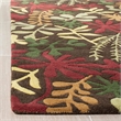 Safavieh Soho 8' Square Hand Tufted Wool Rug in Brown