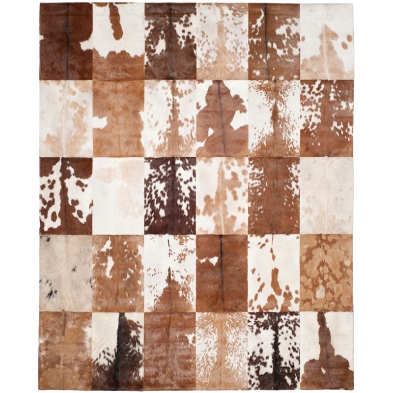 Safavieh Studio Leather 5' X 8' Hand Woven Leather Rug